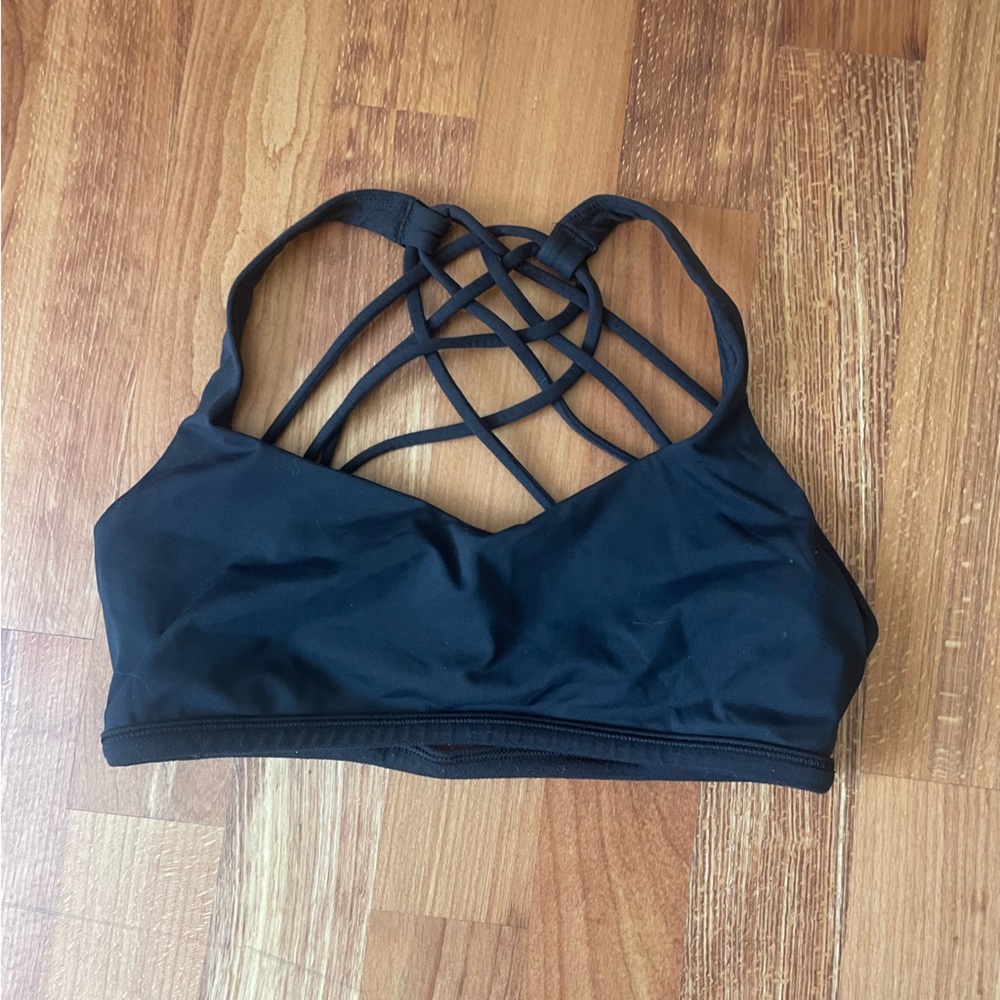 Lululemon Black Free to Be Sports Bra